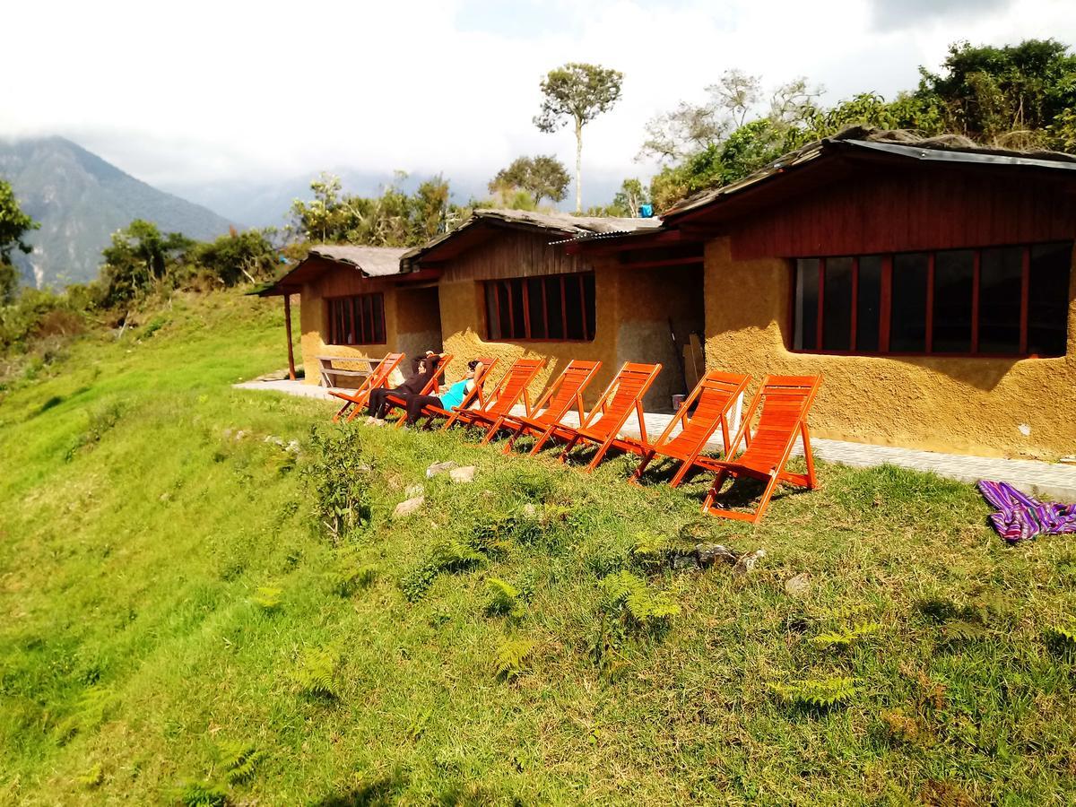 Llactapata Lodge Overlooking Machu Picchu - Camping - Restaurant Salcantay Eksteriør bilde