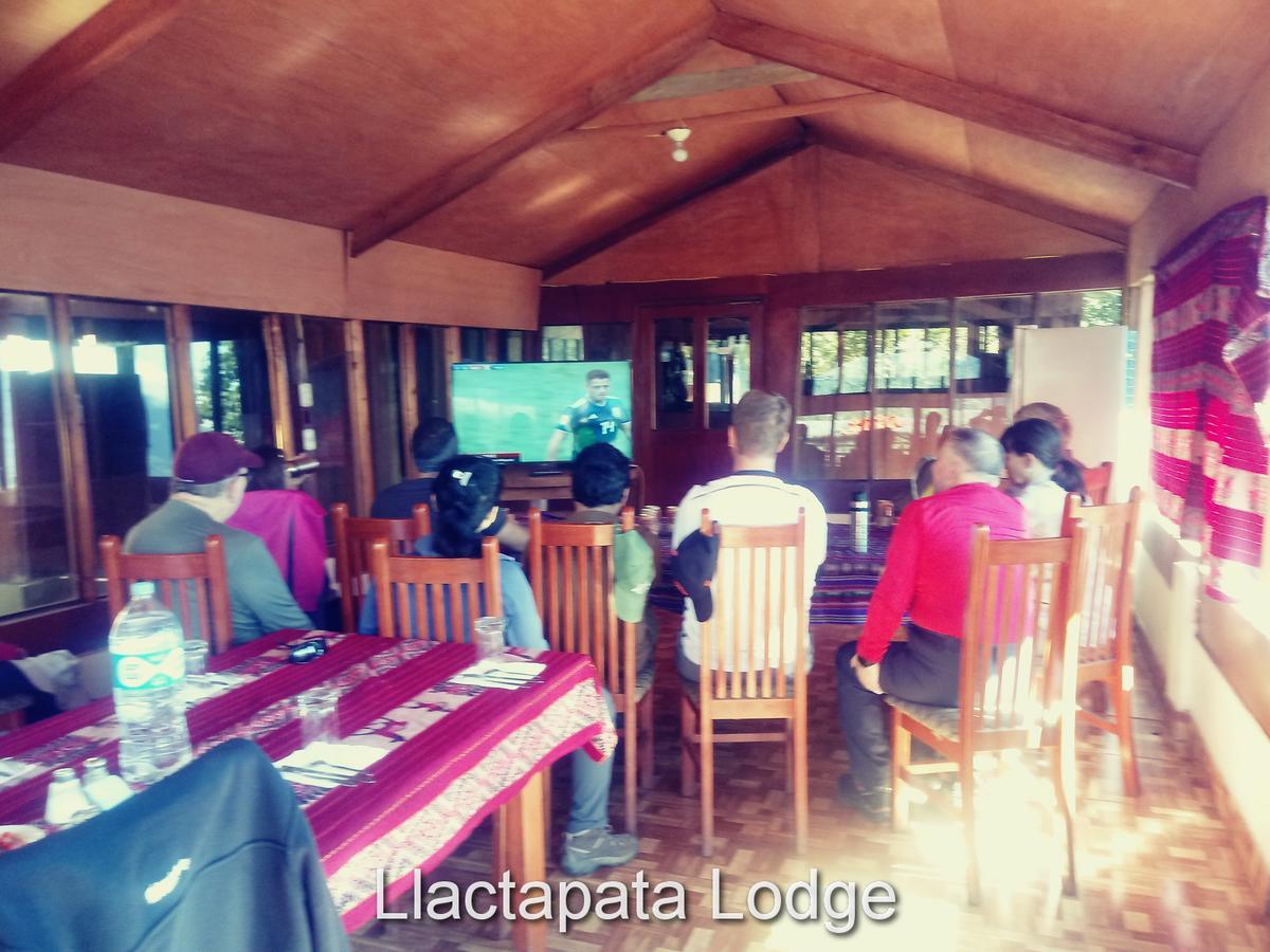 Llactapata Lodge Overlooking Machu Picchu - Camping - Restaurant Salcantay Eksteriør bilde