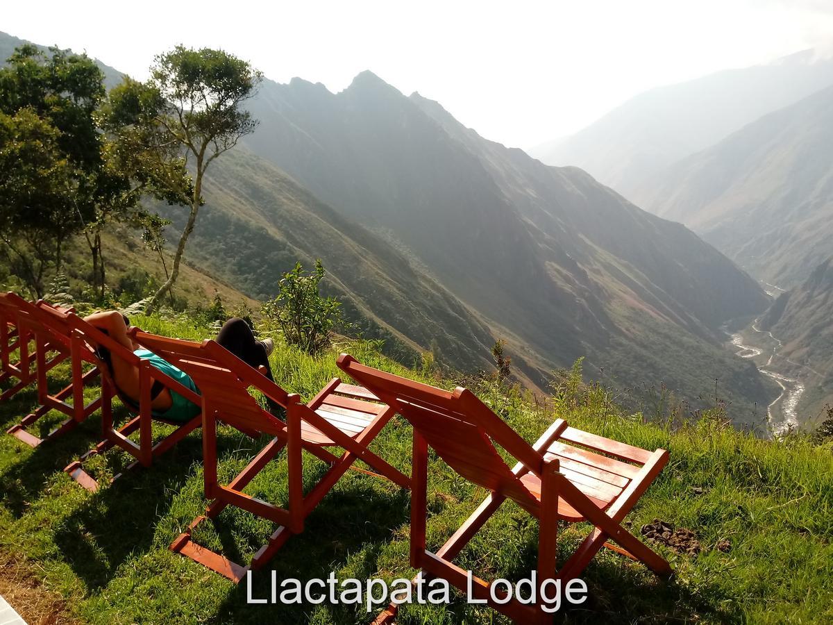 Llactapata Lodge Overlooking Machu Picchu - Camping - Restaurant Salcantay Eksteriør bilde