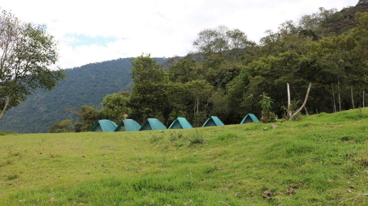 Llactapata Lodge Overlooking Machu Picchu - Camping - Restaurant Salcantay Eksteriør bilde