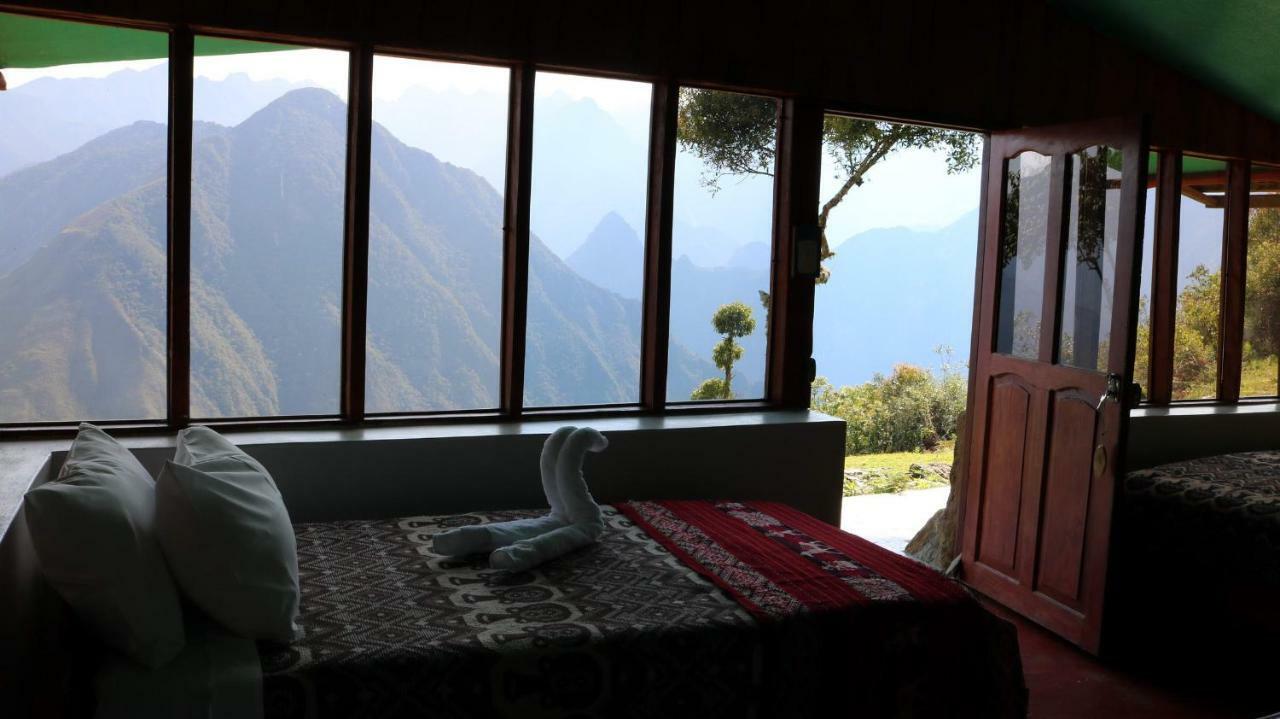 Llactapata Lodge Overlooking Machu Picchu - Camping - Restaurant Salcantay Eksteriør bilde