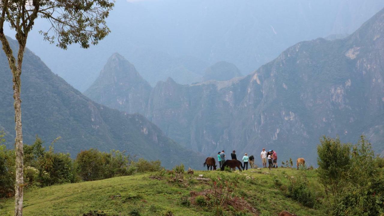 Llactapata Lodge Overlooking Machu Picchu - Camping - Restaurant Salcantay Eksteriør bilde