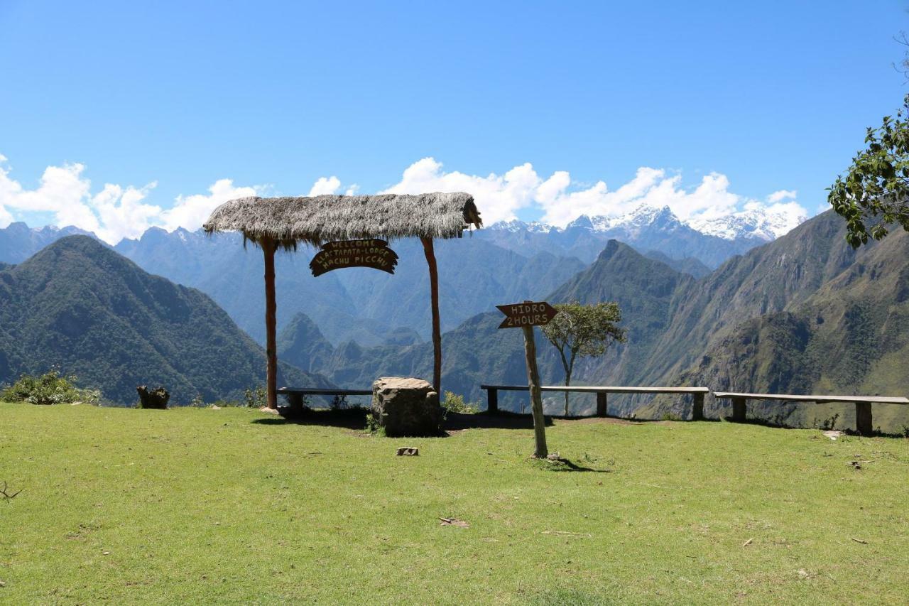 Llactapata Lodge Overlooking Machu Picchu - Camping - Restaurant Salcantay Eksteriør bilde