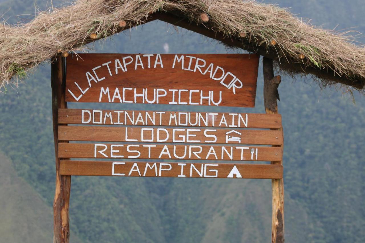 Llactapata Lodge Overlooking Machu Picchu - Camping - Restaurant Salcantay Eksteriør bilde