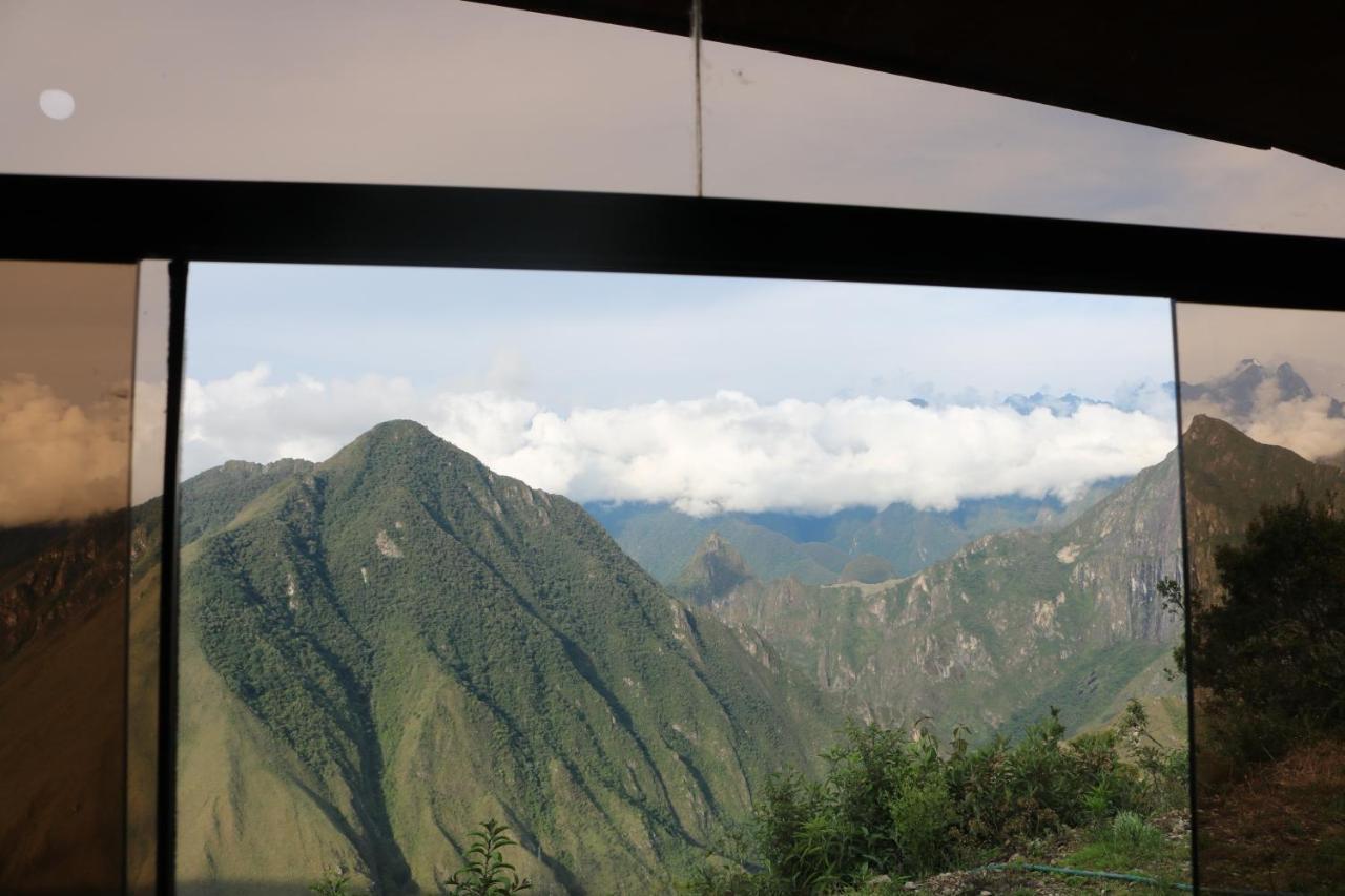 Llactapata Lodge Overlooking Machu Picchu - Camping - Restaurant Salcantay Eksteriør bilde